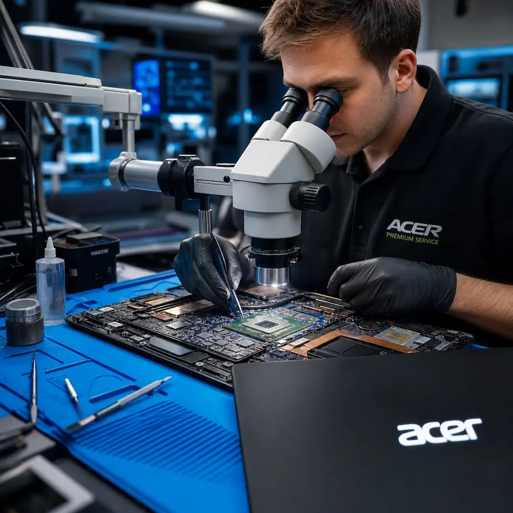Замена видеокарты ноутбука Acer в Волжске
