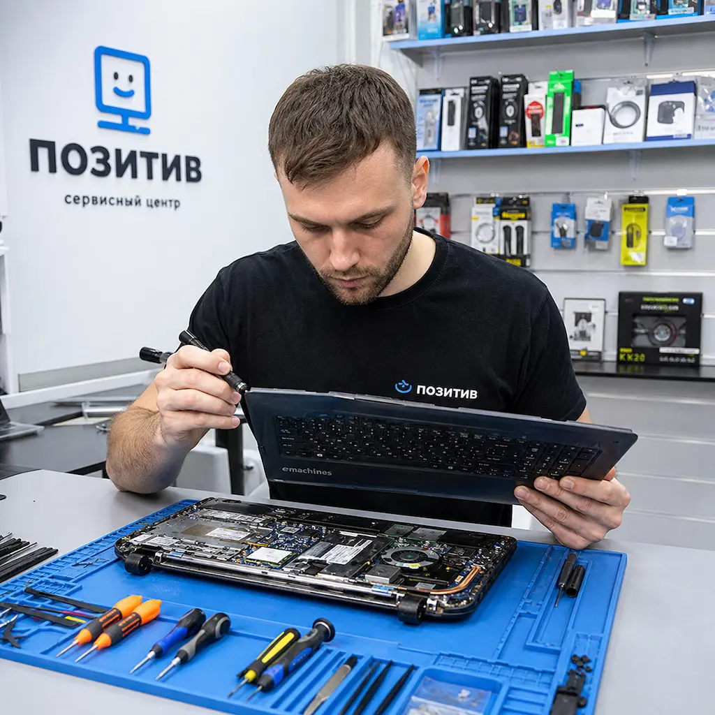 заменить клавиатуру на ноутбуке Emachines в Волжске