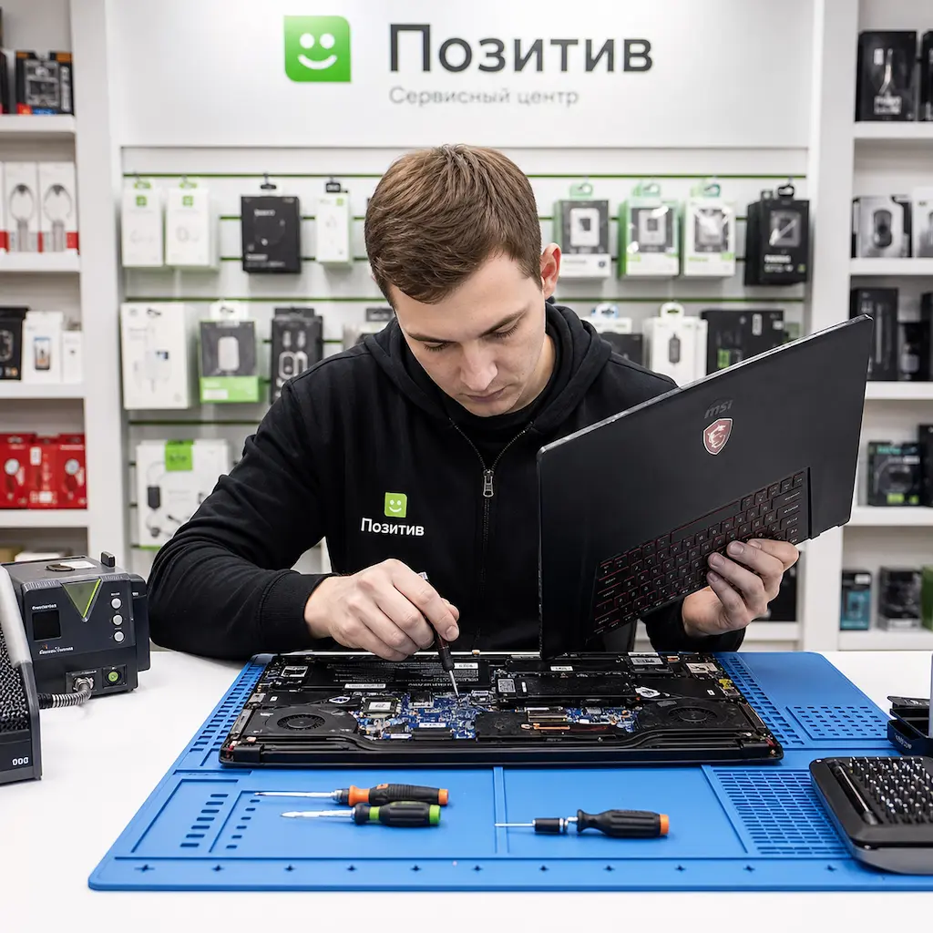 заменить клавиатуру на ноутбуке MSI в Волжске