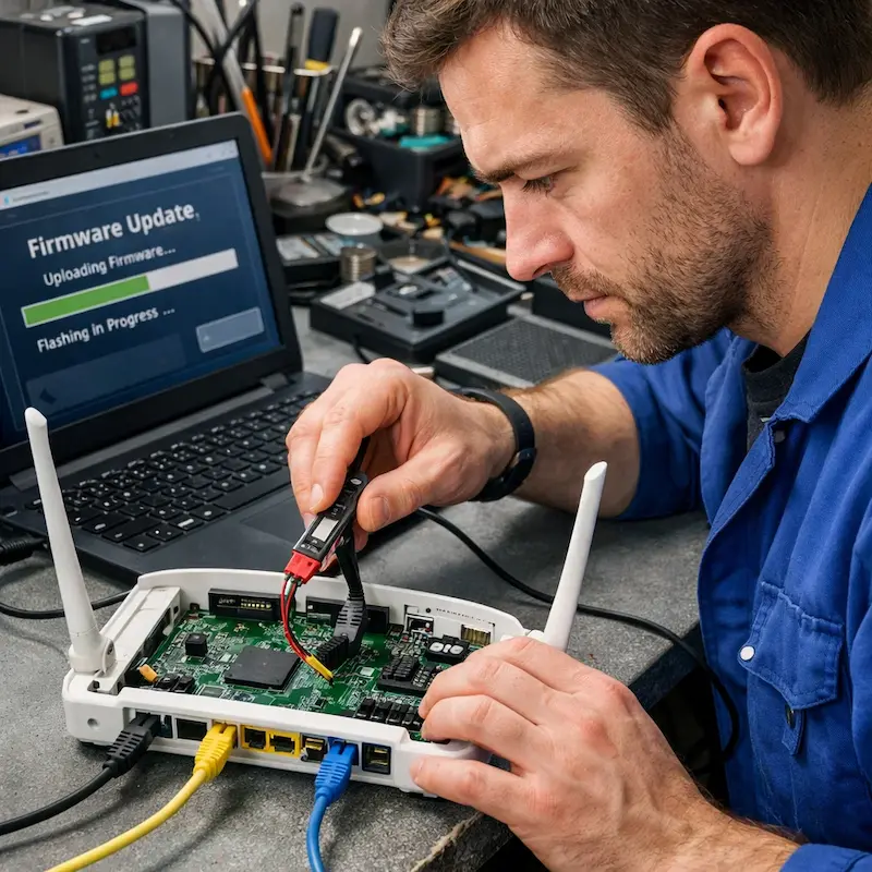 Обновление прошивки роутера в Волжске