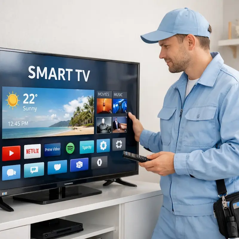 Настройка Smart TV в Волжске