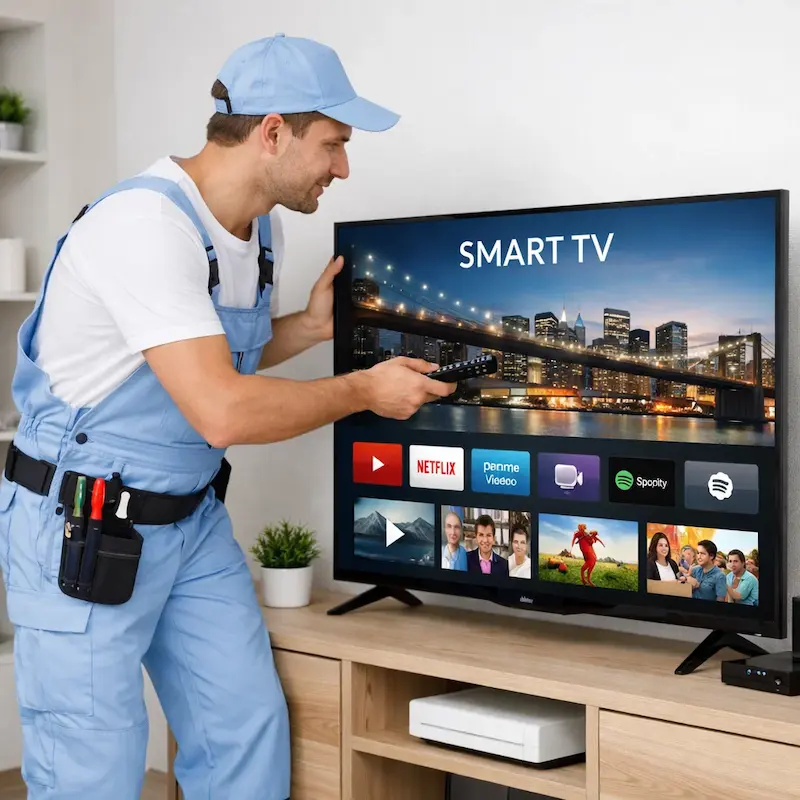 Как вызвать мастера для настройки Smart TV в Волжске
