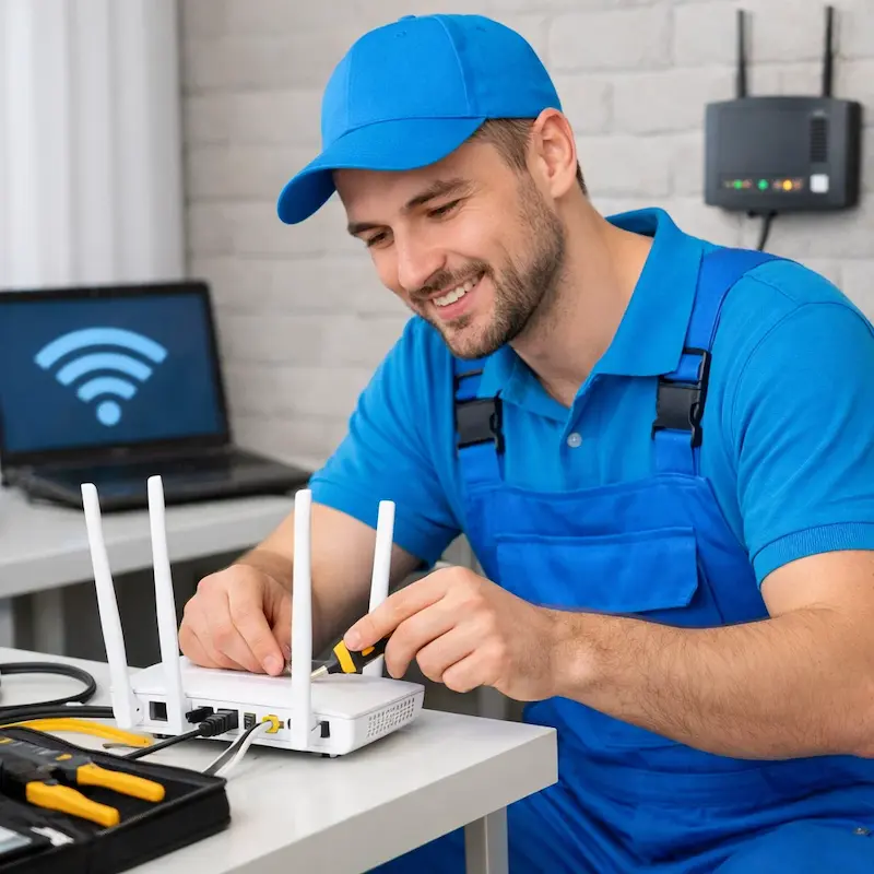 Настройка Wi - Fi в Волжске