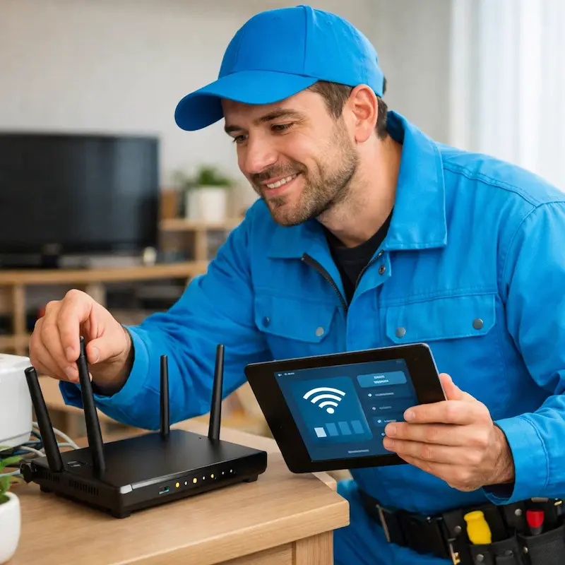 Настройка Wi-Fi для квартиры, дома и офиса в Волжске