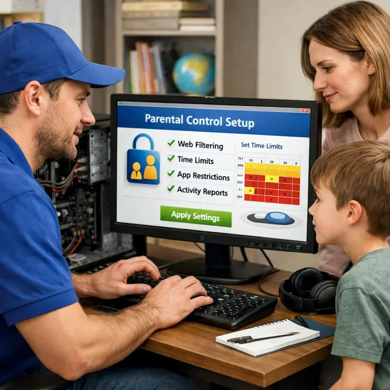 установка родительского контроля в Волжске