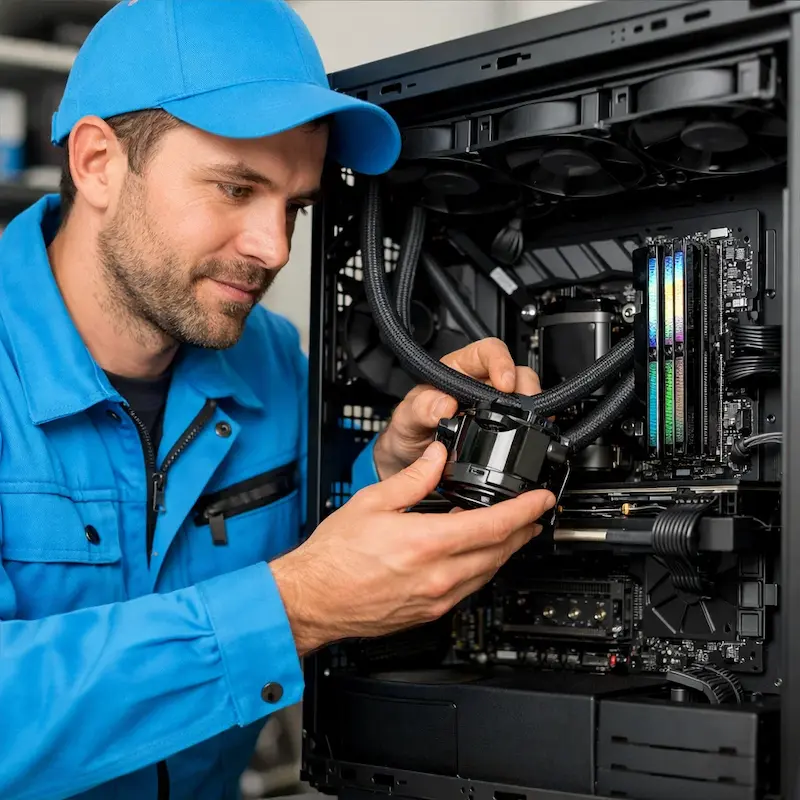 Установка СЖО на ПК в Волжске