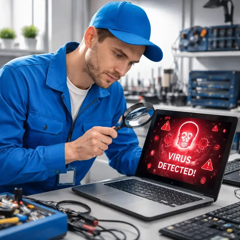 Поиск компьютерных вирусов в Волжске